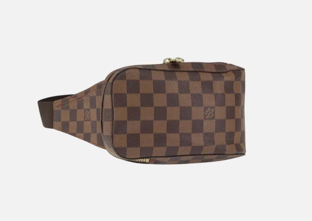 Louis Vuitton Avenue Sling Bag Damier Ebene Crossbody Chest Bag Men’s Women’s - Picture 2 of 11
